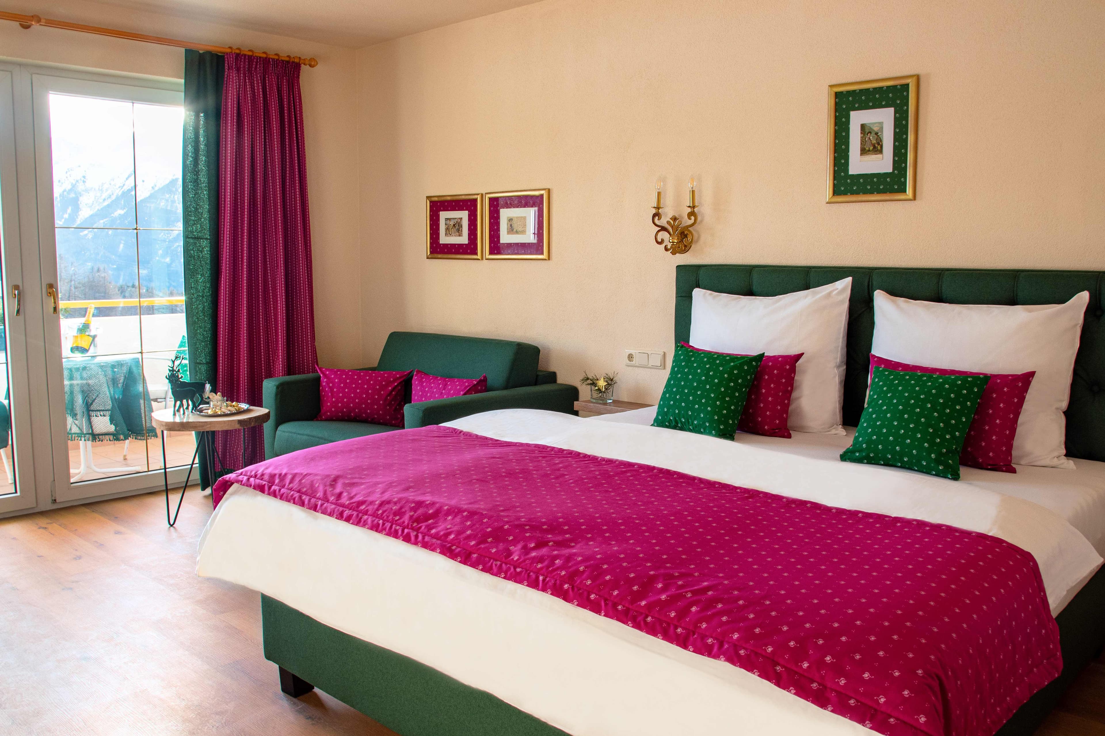 Zimmer mit Bett im Kaiserhof